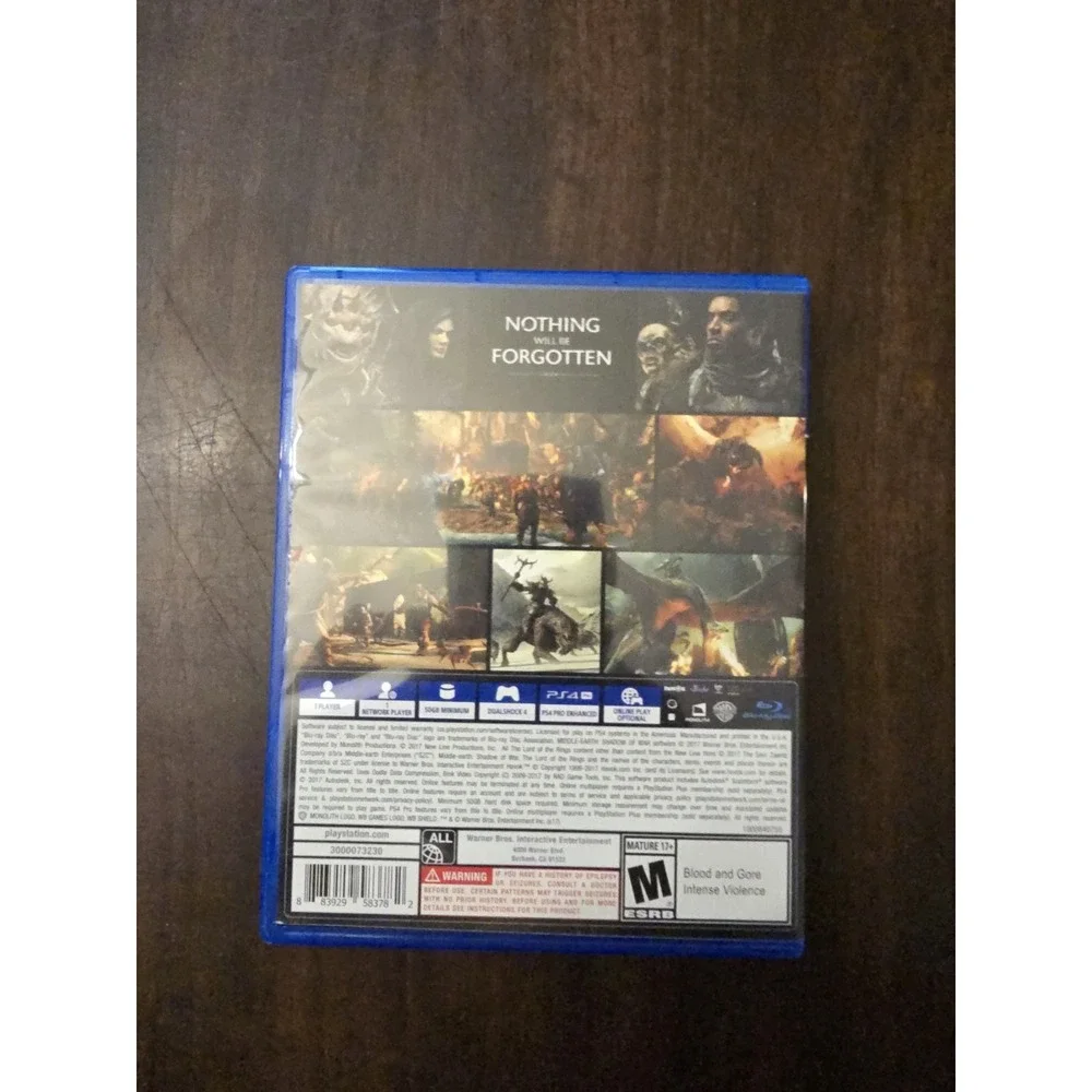 Middle-Earth: Shadow of War for PlayStation 4 PLAYSTATION 4 PS4 Tested